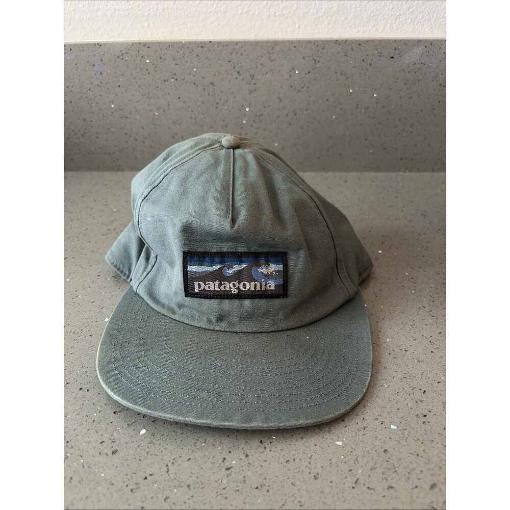 Patagonia Patch Netplus Snapback Cap Blue Teal green